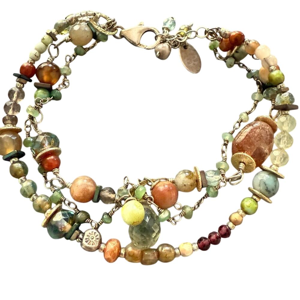 Anne Vaughan Beaded Multi Strand Bracelet